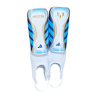 CANILLERA ADIDAS JUNIOR MESSI CON TOBILLERA Y CORREA FRONTAL CON VELCRO