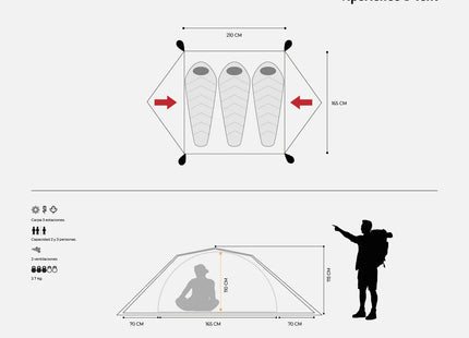 Carpa Lippi Experience 3P - 3 Estaciones