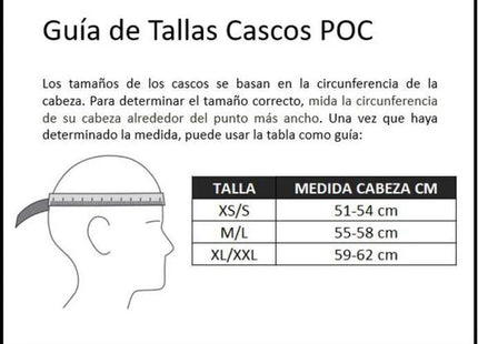 Casco POC Obex Pure Negro Nieve