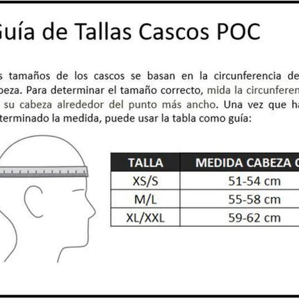 Casco Poc Obex Pure Negro Nieve