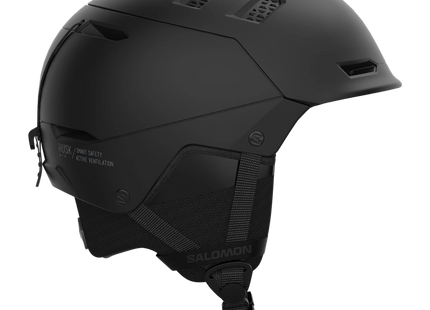Casco Nieve Salomon Husk Pro Negro Ski Snowboard EPS4D Smart Safety