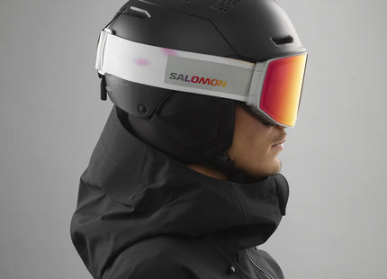 Casco Nieve Salomon Husk Pro Negro Ski Snowboard EPS4D Smart Safety