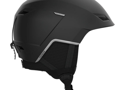 Casco Nieve Salomon Pioneer LT Negro Plata Ski Snowboard EPS4D