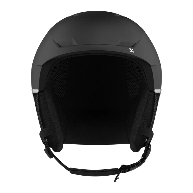 Casco Nieve Salomon Pioneer LT Negro Plata Ski Snowboard EPS4D