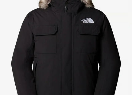 Chaqueta The North Face McMurdo Bomber Hombre Negro Plumón Impermeable