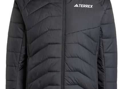 Chaqueta Adidas Terrex Insulada Hombre Negro Capucha Invierno