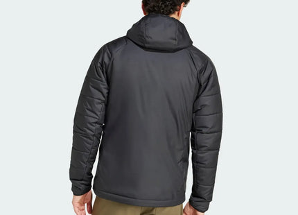 Chaqueta Adidas Terrex Insulada Hombre Negro Capucha Invierno