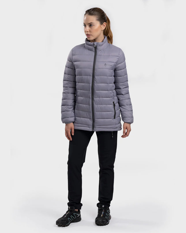 Chaqueta Pluma Gnomo Eco Nernak Mujer Lila
