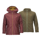 Chaqueta Lippi Snowball Fusion 3 en 1 Niño Burdeo Impermeable