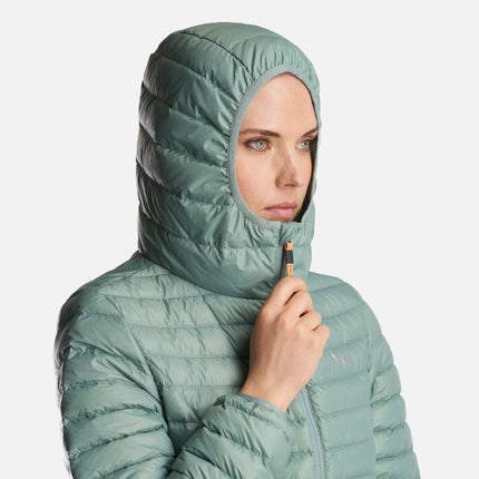 Chaqueta Pluma Mujer Peak Down Verde Agua