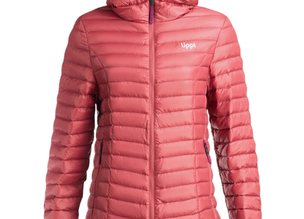 Chaqueta Pluma Mujer Lippi Peak Down Roja