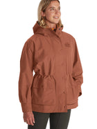 Parka Marmot 78 All Weather Mujer Auburn Marrón Impermeable