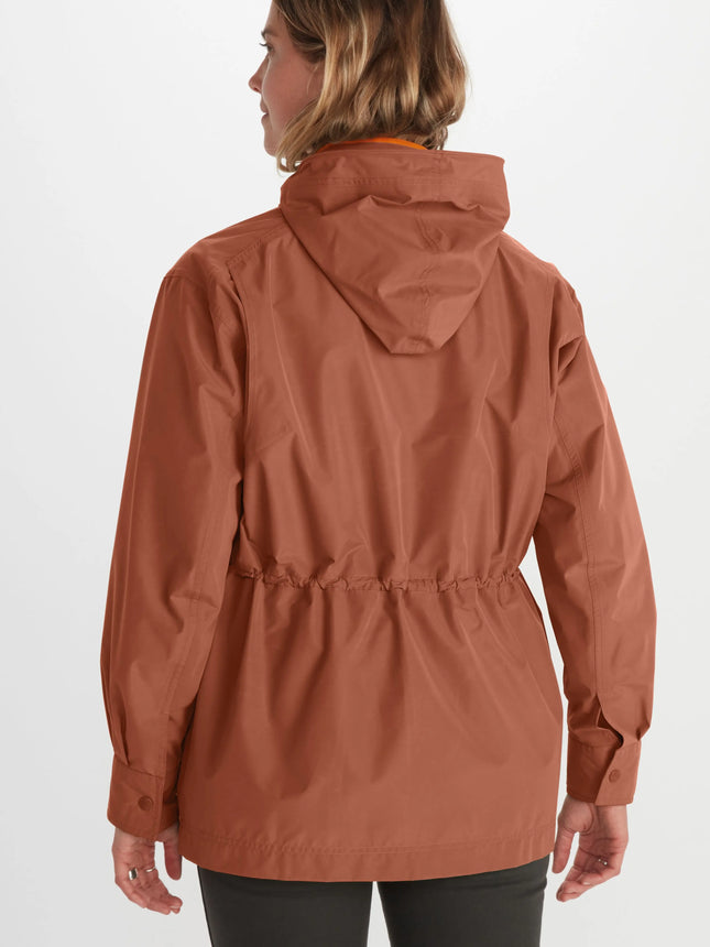 Parka Marmot 78 All Weather Mujer Auburn Marrón Impermeable