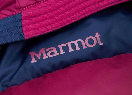 Chaqueta Marmot Guides Down Hoody Mujer Rosa Silvestre Azul Navy