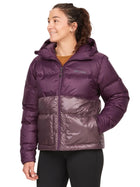 Chaqueta Marmot Guides Down Hoody Mujer Morado Plumón 700