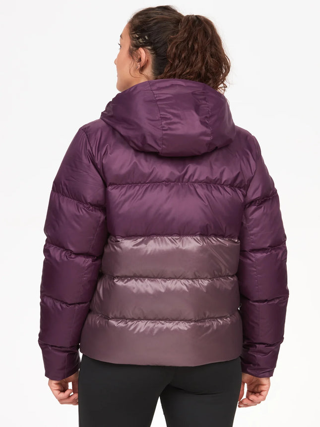 Chaqueta Marmot Guides Down Hoody Mujer Morado Plumón 700