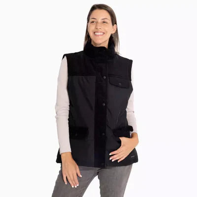 Chaqueta Sin Mangas Merrell Lava Park Mujer Negro Repreve Urbana