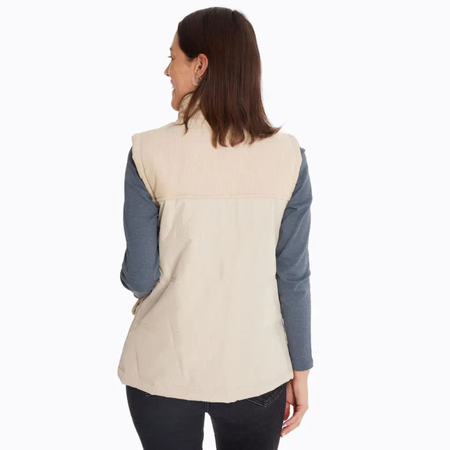 Chaqueta Sin Mangas Merrell Lava Park Mujer Gris Ostra Repreve
