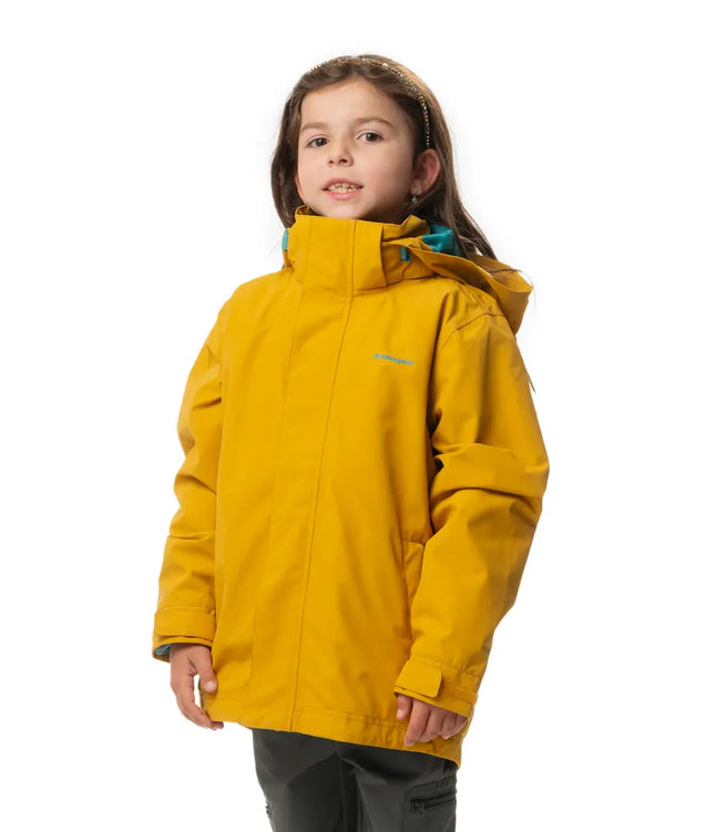Chaqueta 3 en 1 Andesgear Cochamó Kids Ochre