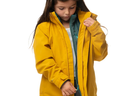Chaqueta 3 en 1 Andesgear Cochamó Kids Ochre