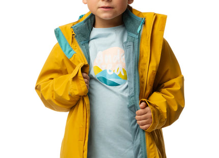 Chaqueta 3 en 1 Andesgear Cochamó Kids Ochre