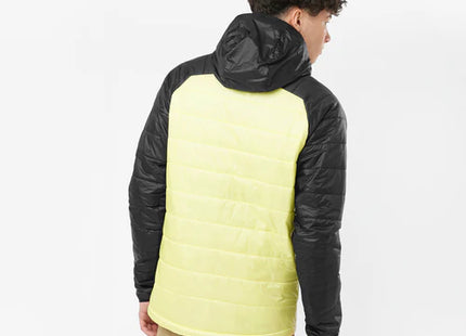 Chaqueta Salomon Outline Hooded Hombre Verde Charlock Aislada