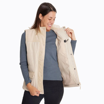 CHAQUETA SIN MANGAS LAVA MUJER GRIS MERRELL