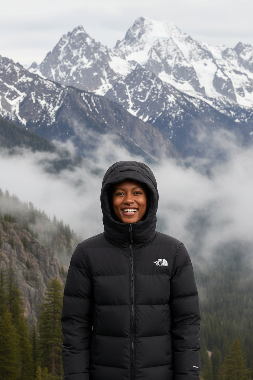 Parka Pluma Mujer The North Face Gotham Negra