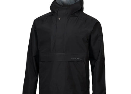 Chaqueta Atakama Frontera Hombre Negro Impermeable 10K Reciclado