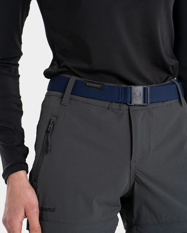 Cinturón Gnomo Kili Elasticado Azul Nylon Outdoor Microajuste