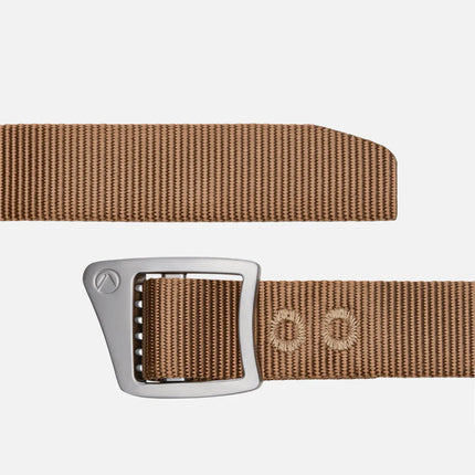 Cinturón Lippi Roca Belt Café Con Hebilla Metálica Trekking