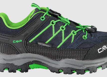 Zapatilla Trekking CMP Rigel Mid Niño Azul Marino Impermeable