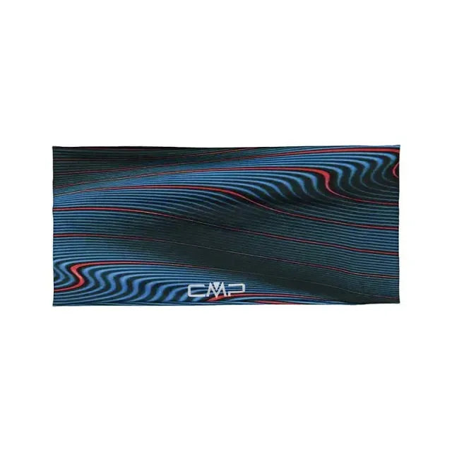 Cintillo CMP Headband Hombre Azul Naranja Running Poliéster