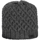 Gorro Tejido CMP Mujer Gris Oscuro Trenzado Lana Alpaca