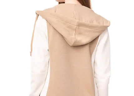 Polerón Converse Elevated Full Zip Mujer Khaki Algodón Invierno