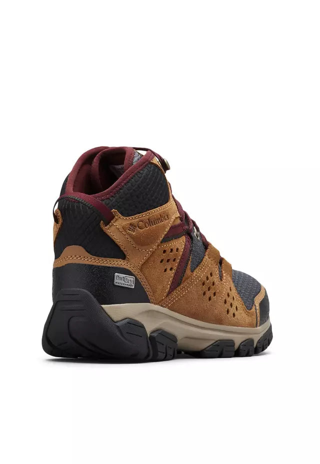 ZAPATO COLUMBIA MUJER TREKING/OUTDOOR IMPERMEABLE COLOR CAFE