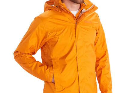 Chaqueta Marmot Precip Eco Hombre Naranja Impermeable Outdoor