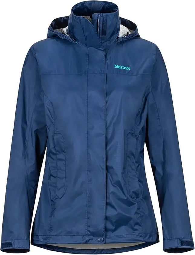 Chaqueta Marmot Precip Mujer Azul Navy Impermeable Outdoor