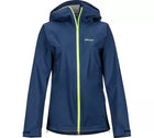 Chaqueta Marmot Precip Stretch Mujer Azul Navy Impermeable