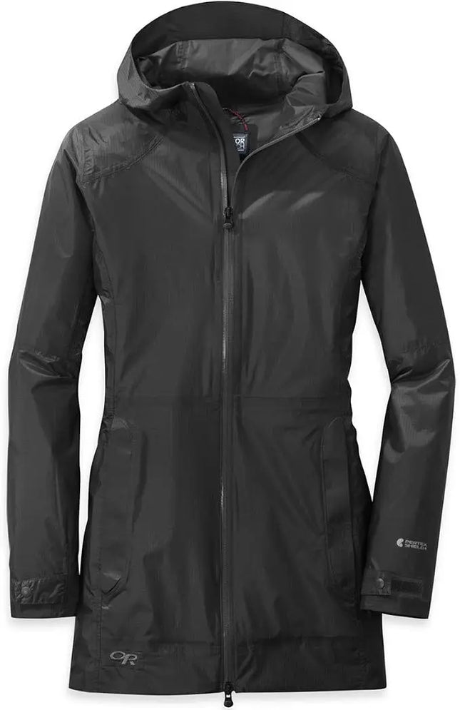 Cortaviento Outdoor Research Helium Traveler Mujer Negro Pertex