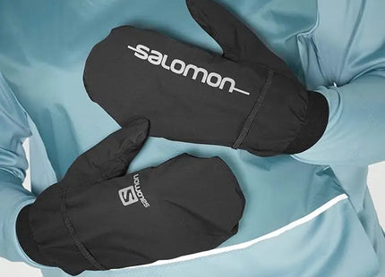 Cubre Guante Salomon Bonatti WP Mitten Unisex Negro Impermeable