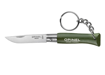 Cuchillo Opinel Key Ring N°04 Khaki Verde Llavero Compacto