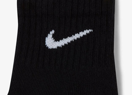 Calcetines Nike Everyday Cushioned 1/4 Negro Tripack