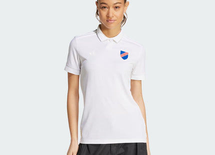 Camiseta Mujer Colo-Colo Centenario 100 Años Adidas Blanca