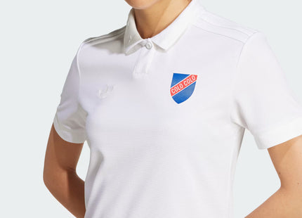 Camiseta Mujer Colo-Colo Centenario 100 Años Adidas Blanca