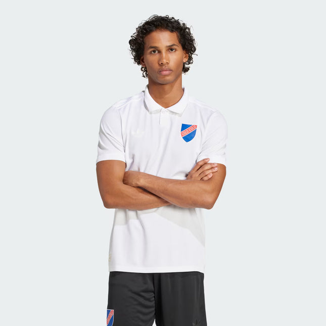 Camiseta Hombre Colo-Colo Centenario 100 Años Adidas Blanca