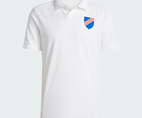 Camiseta Hombre Colo-Colo Centenario 100 Años Adidas Blanca