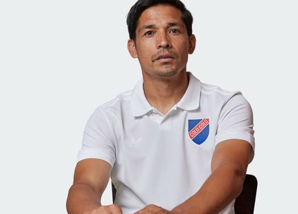 Camiseta Hombre Colo-Colo Centenario 100 Años Adidas Blanca
