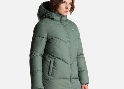 Chaqueta Mujer Lippi Long Line SteamPro Verde Musgo