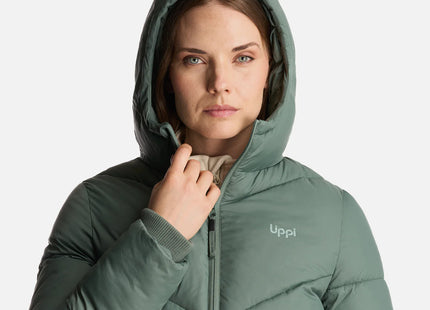 Chaqueta Mujer Lippi Long Line SteamPro Verde Musgo